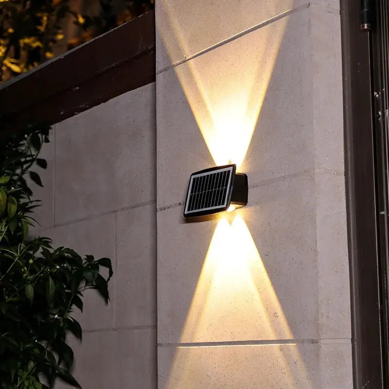 SolarStream - Nástenné svietidlo LED so solárnym napájaním