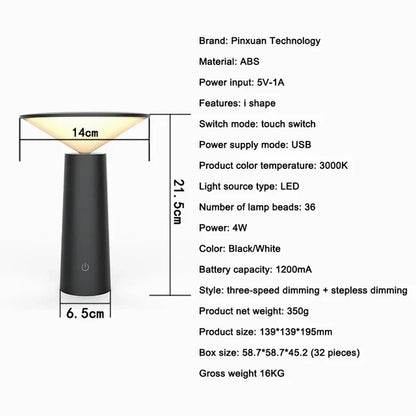 TinyShine - Prenosné mini stolové lampy