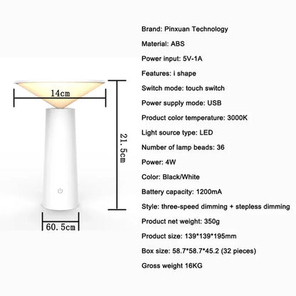 TinyShine - Prenosné mini stolové lampy