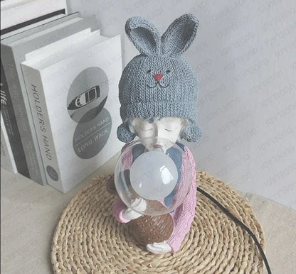 HatDiva - Stolné lampy Hat girl