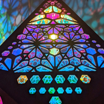 PrismaGlow - dutá farebná lampa na projektor