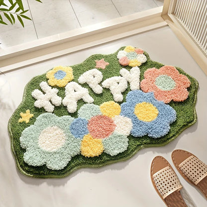 FloralPlush - Absorpčný koberec