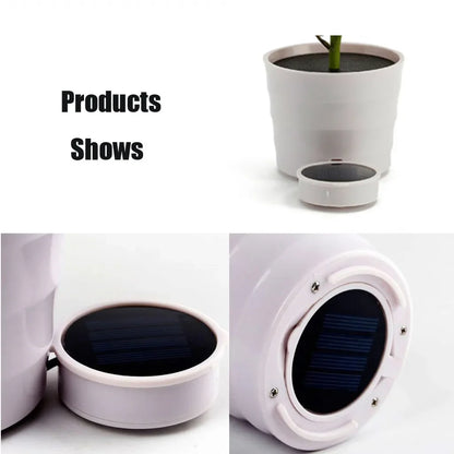 SolarGarden - lampa s lotosovým kvetom