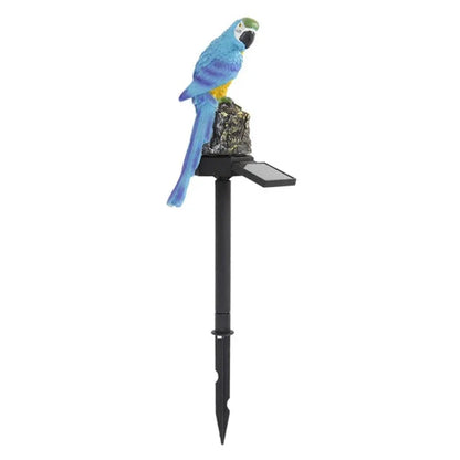 SolarSongbird - Vodotesná dekoratívna záhradná lampa do exteriéru