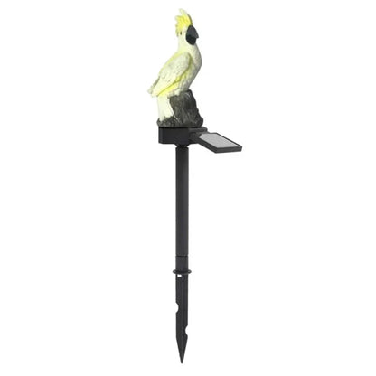 SolarSongbird - Vodotesná dekoratívna záhradná lampa do exteriéru
