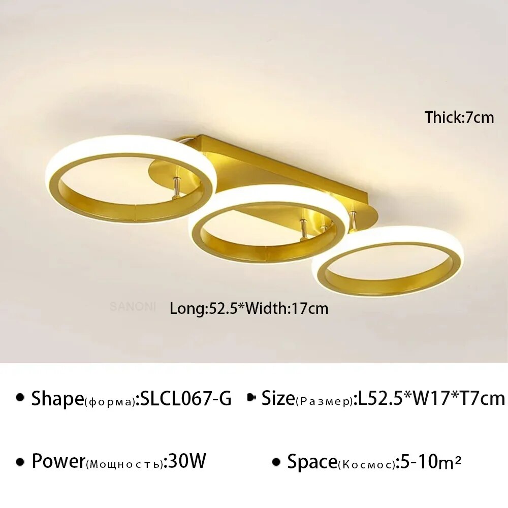 GlowRing - Prstencový luster