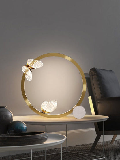 ModernistGlow - Stolná lampa Butterfly