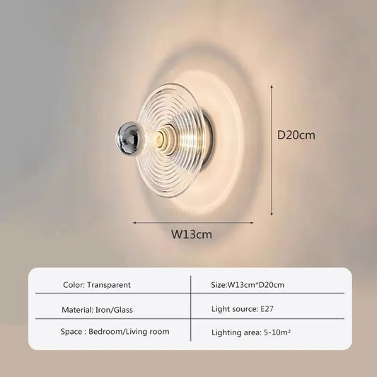 AquaWave - Žiariaca lampa Ripple Glow