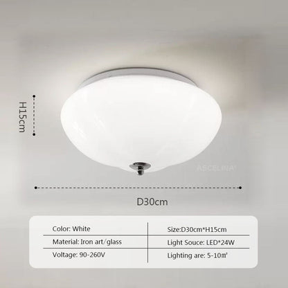 RetroGlaze - Sklenená lampa s odleskom tekvice