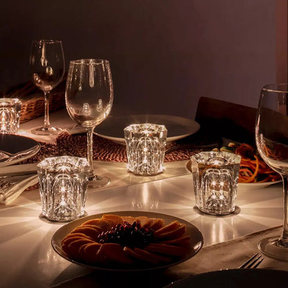 LumiGlimmer | Crystal Lamp Bezdrôtová stolová lampa