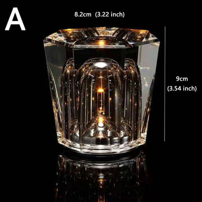 LumiGlimmer | Crystal Lamp Bezdrôtová stolová lampa
