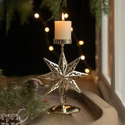 HolidayCharm | Držiak na čajové sviečky na vianočný stôl