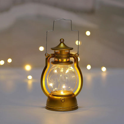AntiqueAura | Závesný lampáš na batérie