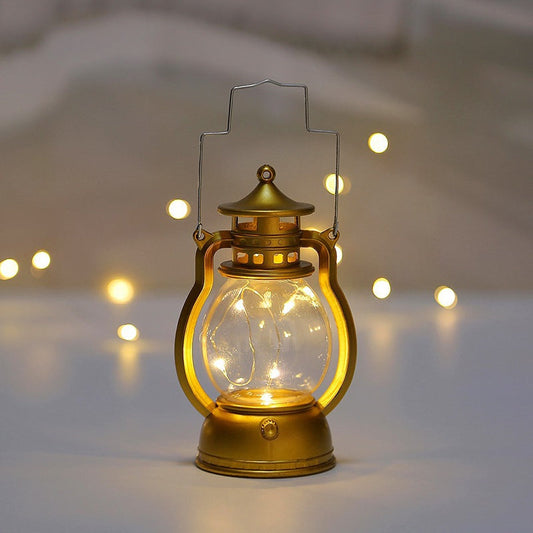 AntiqueAura | Závesný lampáš na batérie