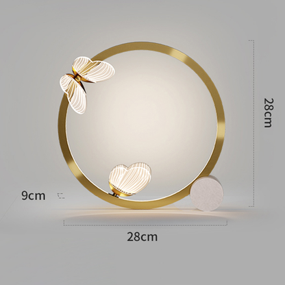 ModernistGlow - Stolná lampa Butterfly
