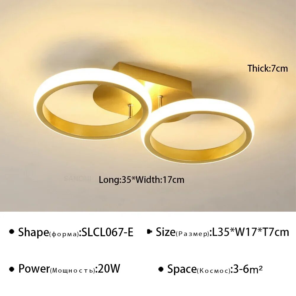 GlowRing - Prstencový luster