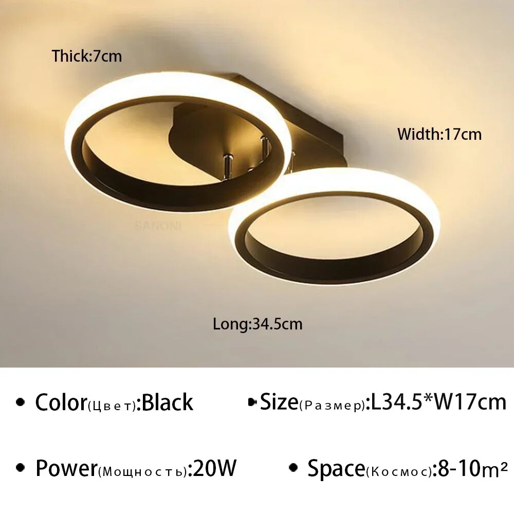 GlowRing - Prstencový luster